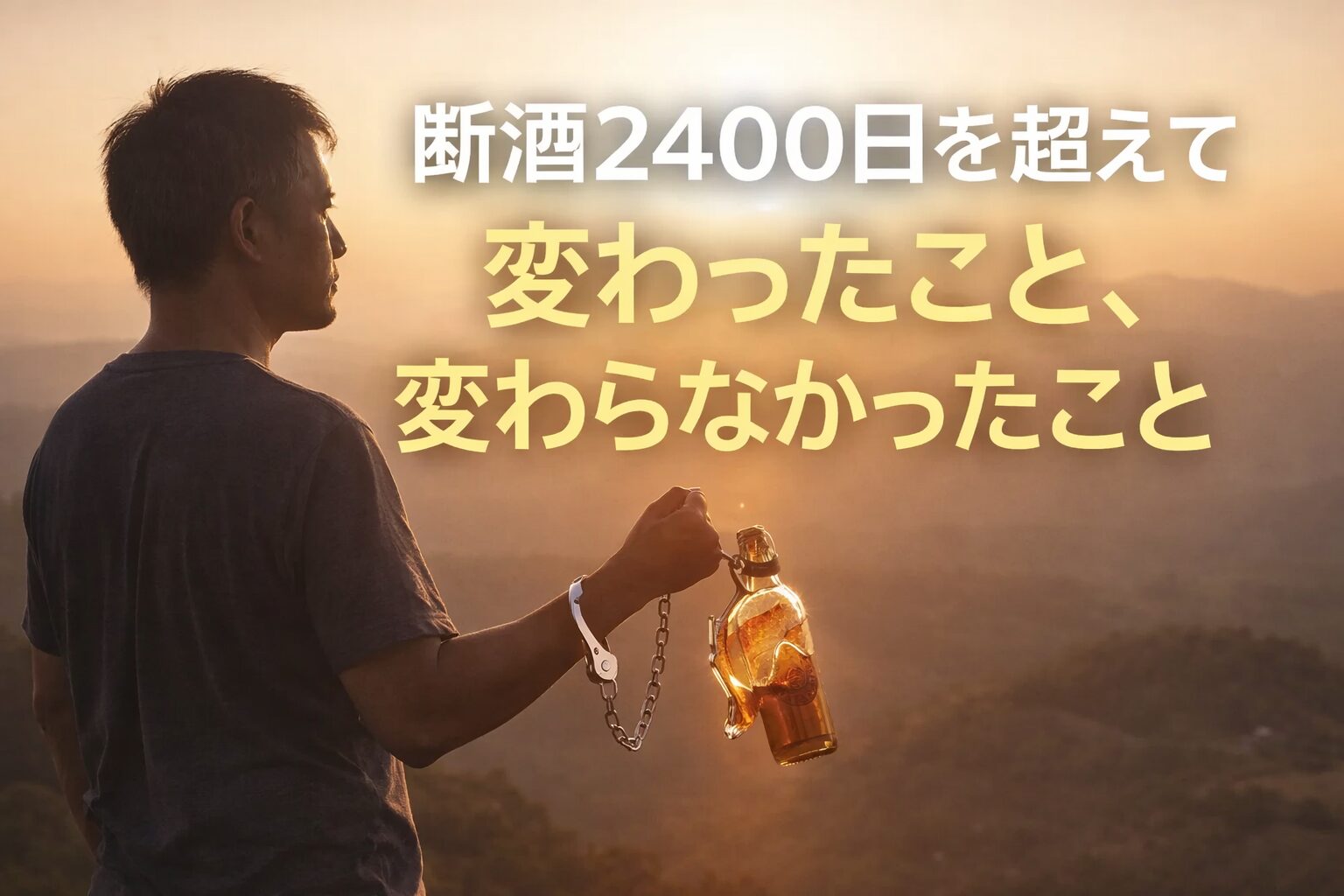 断酒2400日を超えてわかった本当の変化と変わらなかったこと